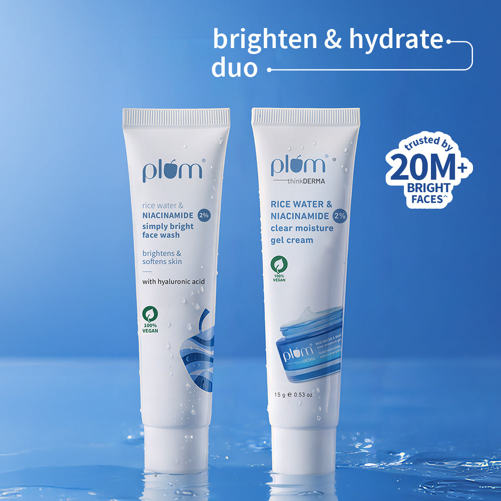 Niacinamide Duo | Facewash | Gel cream | Travel-Size