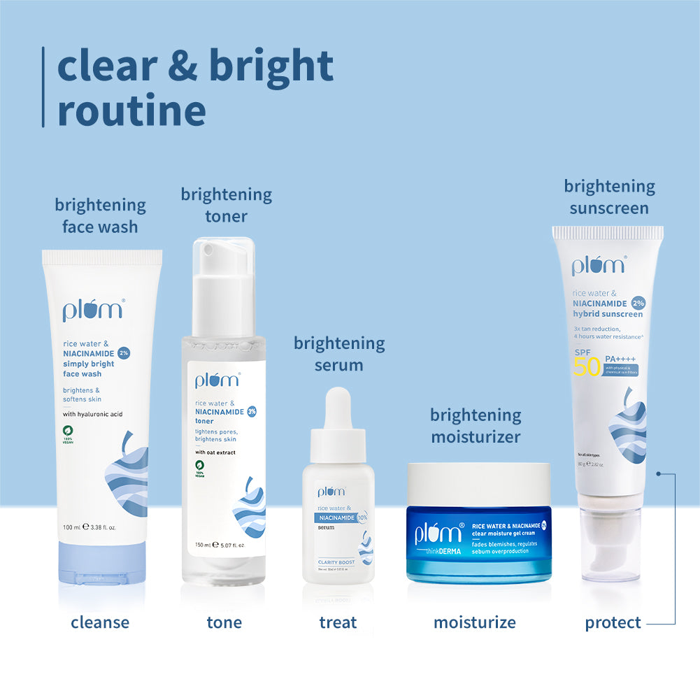 2% Niacinamide & Rice Water SPF 50 PA+++ Brightening Sunscreen