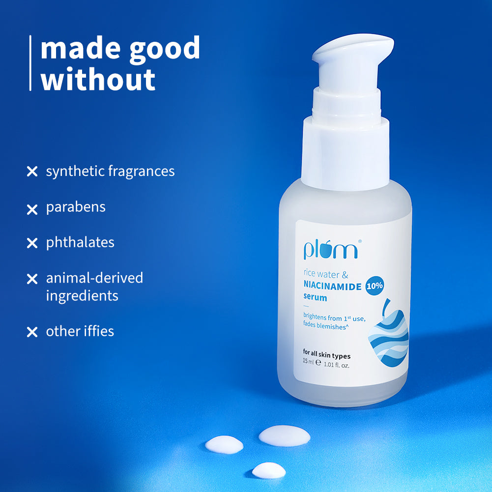 10% Niacinamide & Rice Water Brightening Face Serum