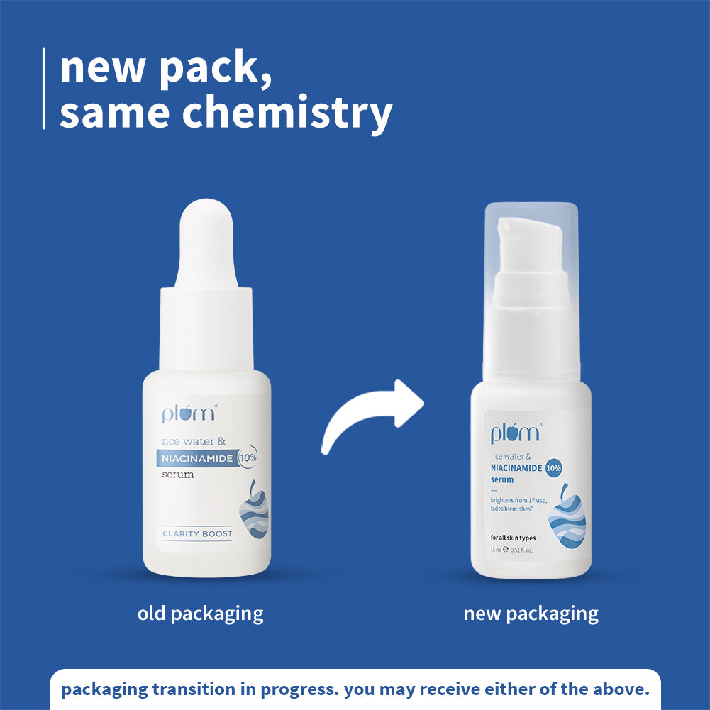 10% Niacinamide & Rice Water Brightening Face Serum