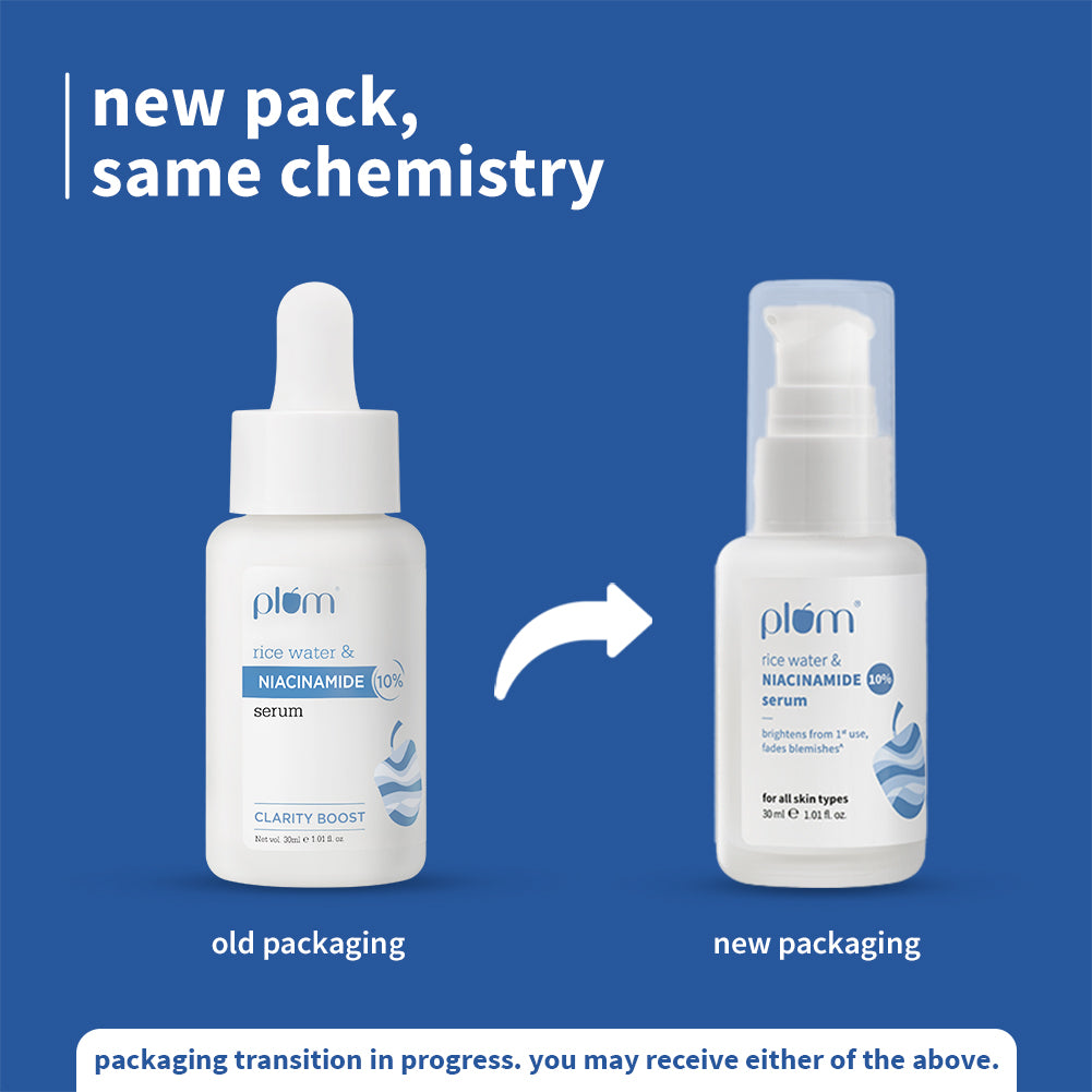 10% Niacinamide & Rice Water Brightening Face Serum