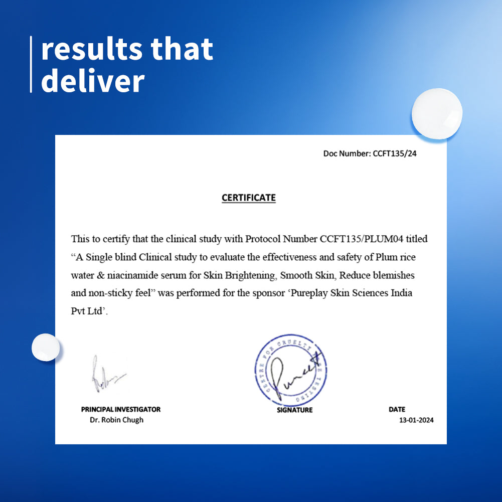 10% Niacinamide & Rice Water Brightening Face Serum