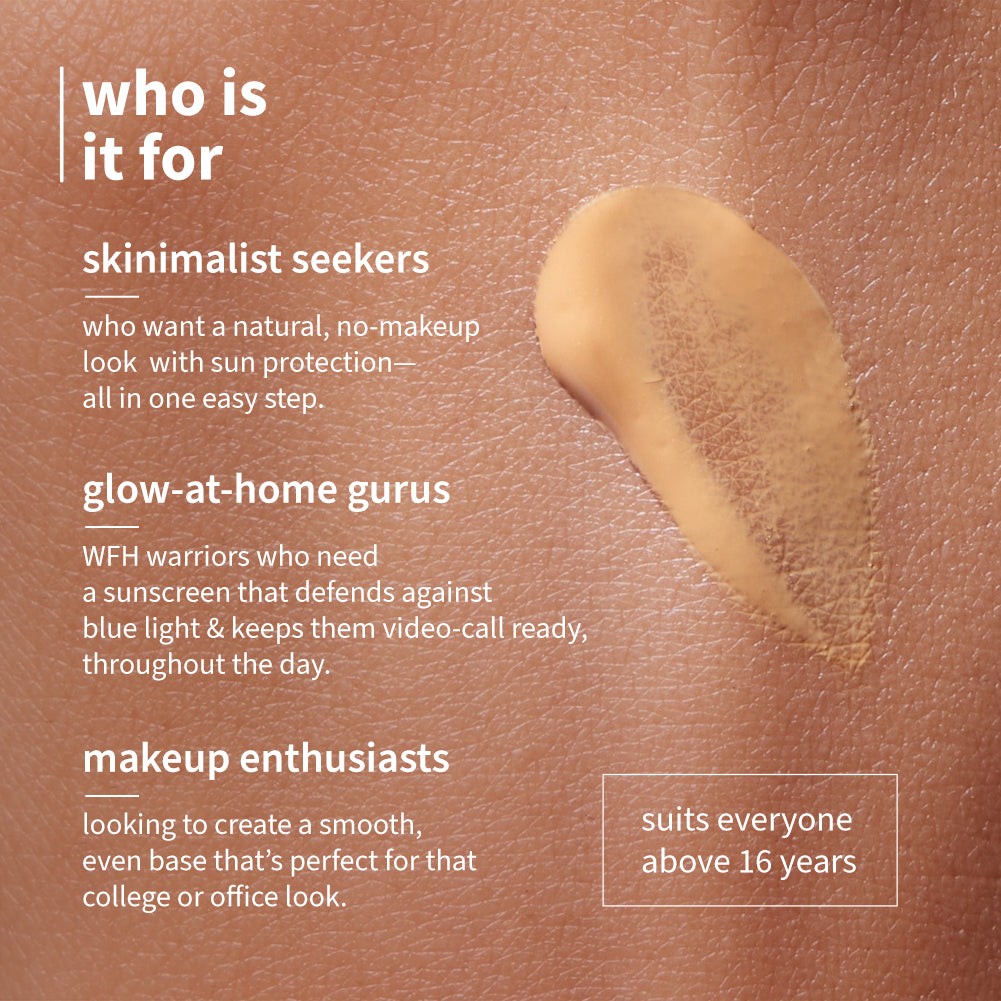 3% Niacinamide & Rice Water SPF 50 Sheer-Tinted Sunscreen