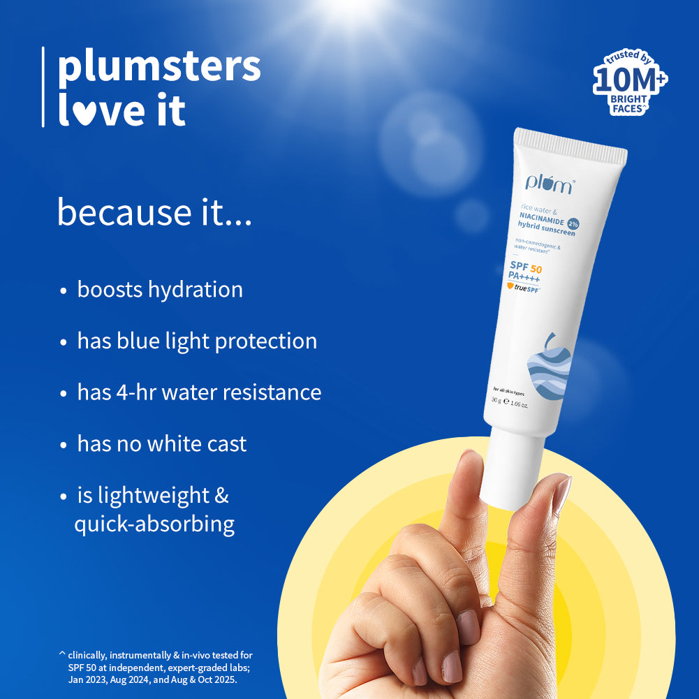 2% Niacinamide Sunscreen & Rice Water SPF 50 PA++++ Sunscreen