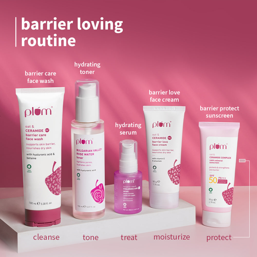 Plum Oat & Ceramide Complex 100% Mineral Sunscreen 50 PA+++