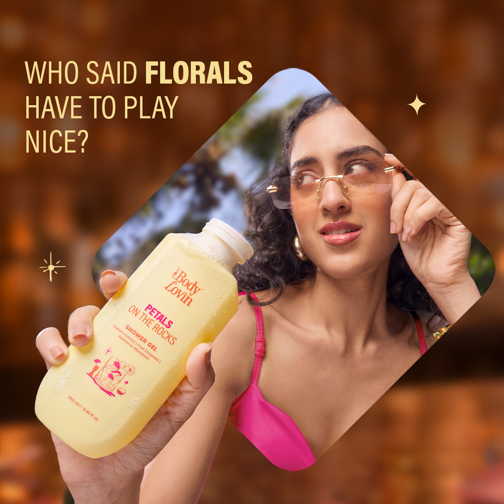 Petals On The Rocks Shower Gel by BodyLovin'