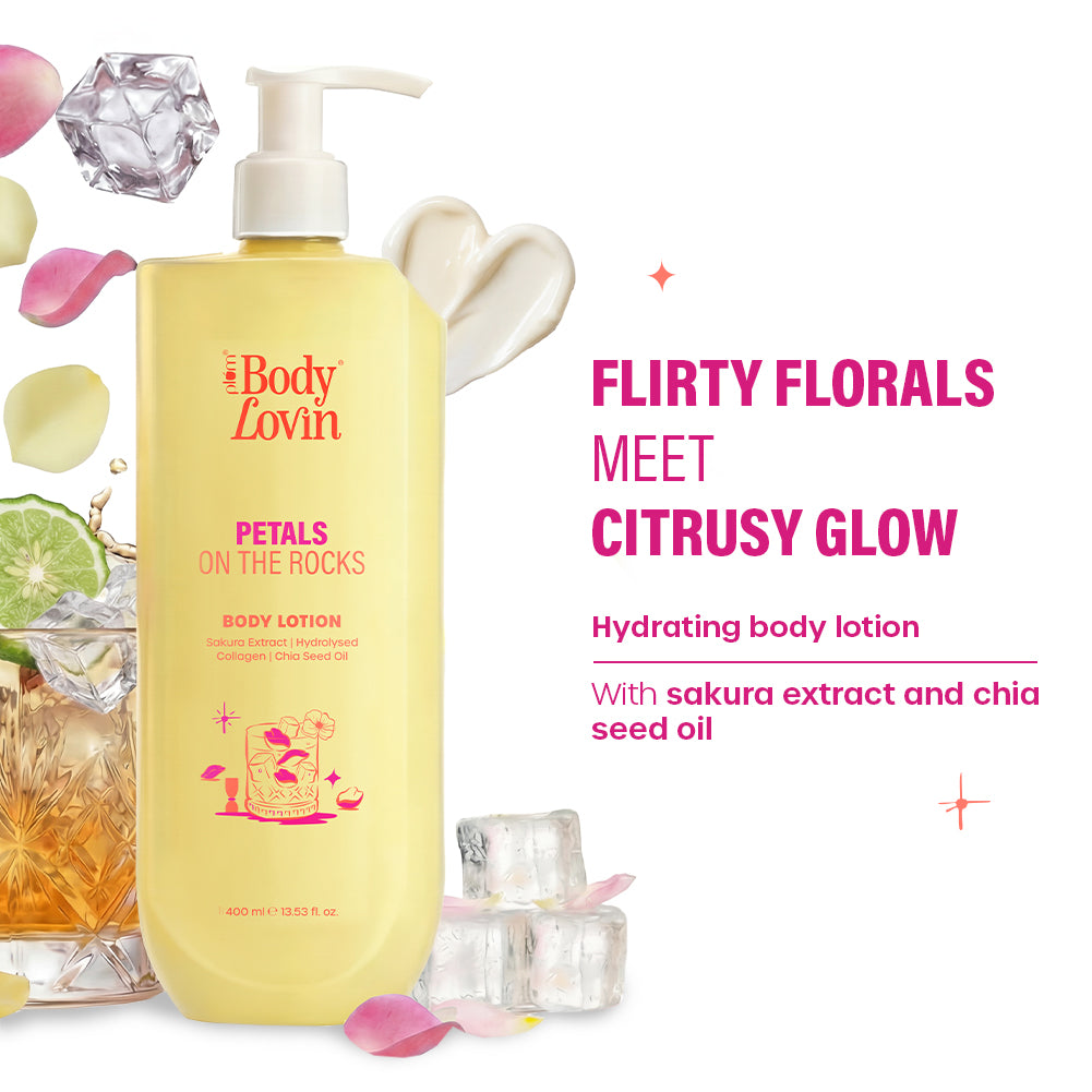 Petals On The Rocks Body Lotion by BodyLovin'