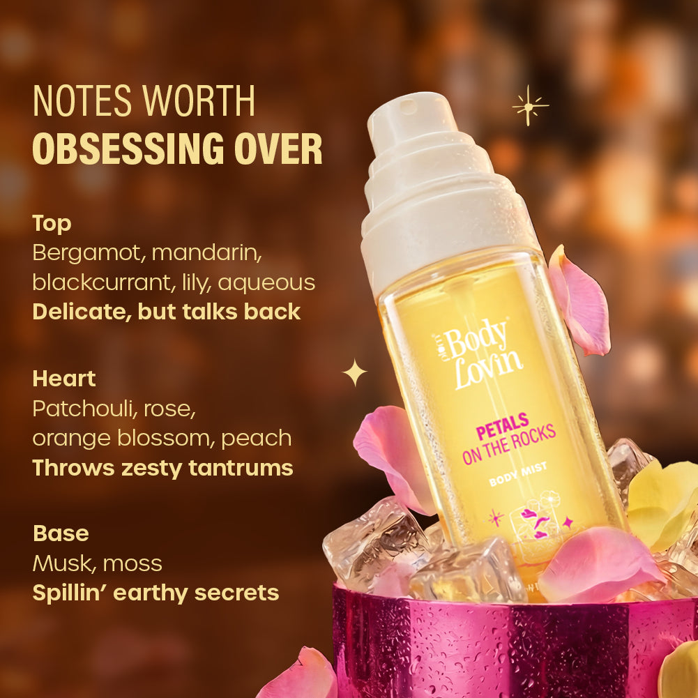 Petals On The Rocks Body Mist by BodyLovin'