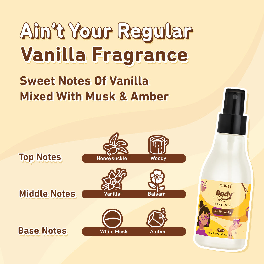 Smokin' Vanilla Body Mist by Plum BodyLovin'