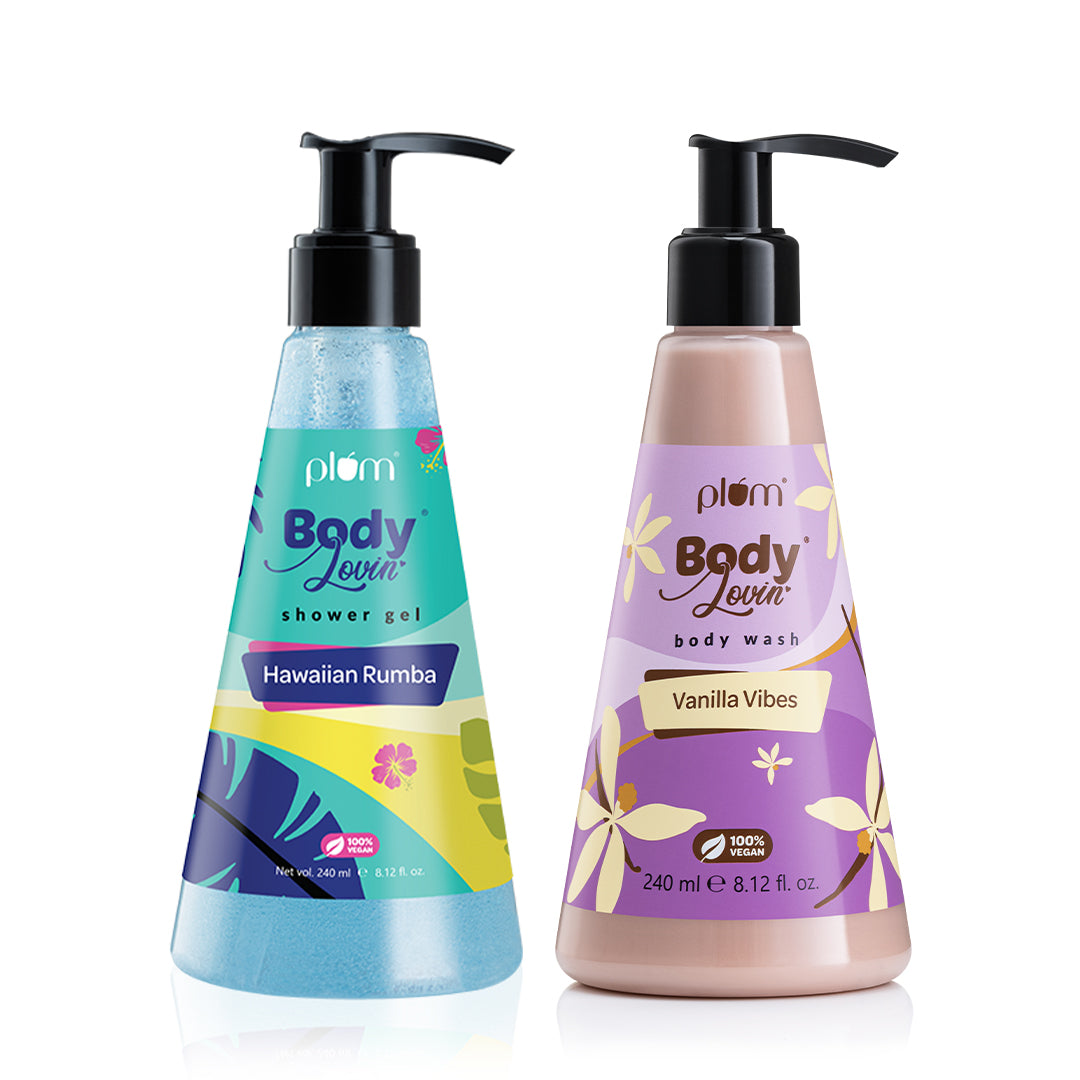 Shower Gel Duo (Hawaiian Rumba & Vanilla Vibes) by BodyLovin'