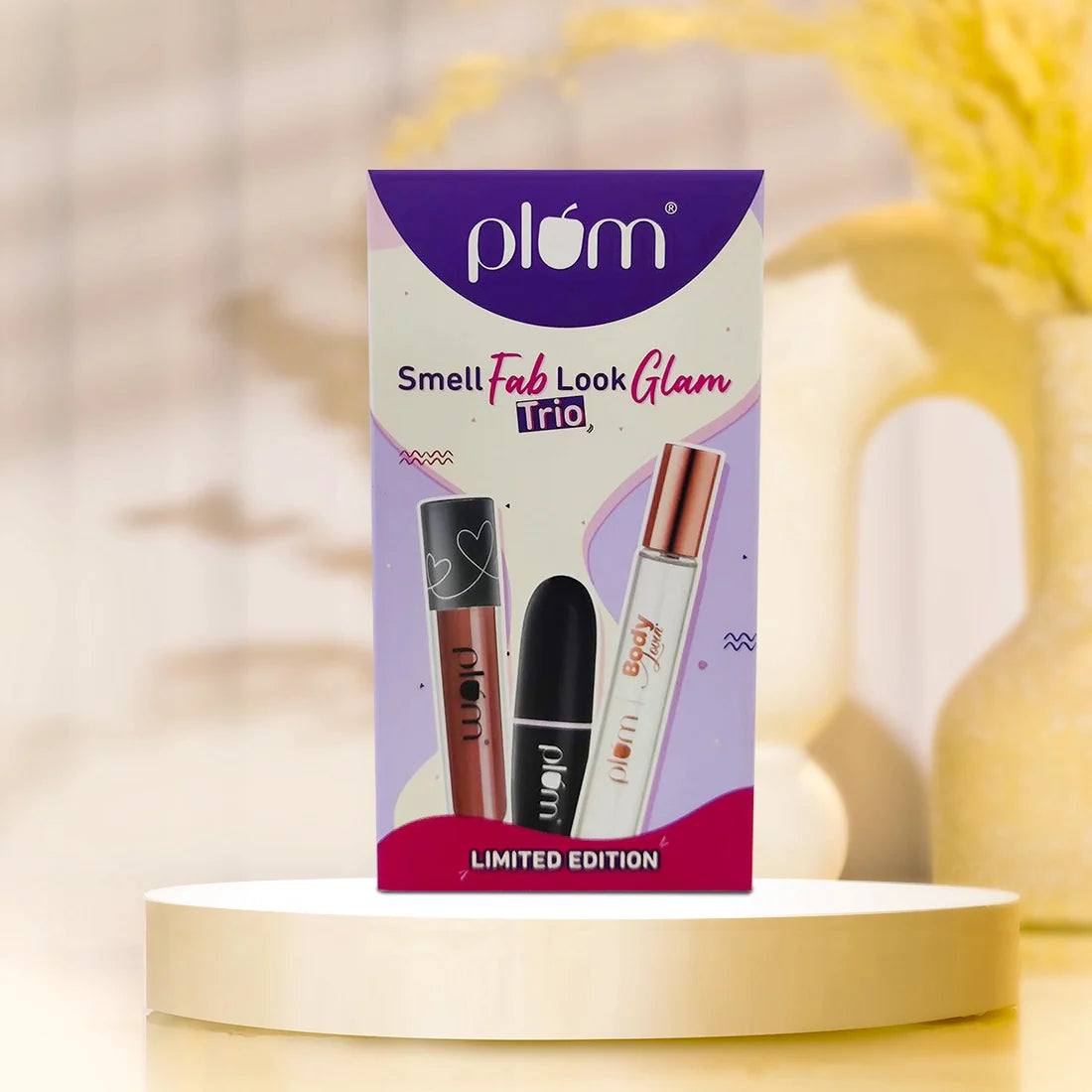 Smell Fab Look Glam Trio Kit Plum