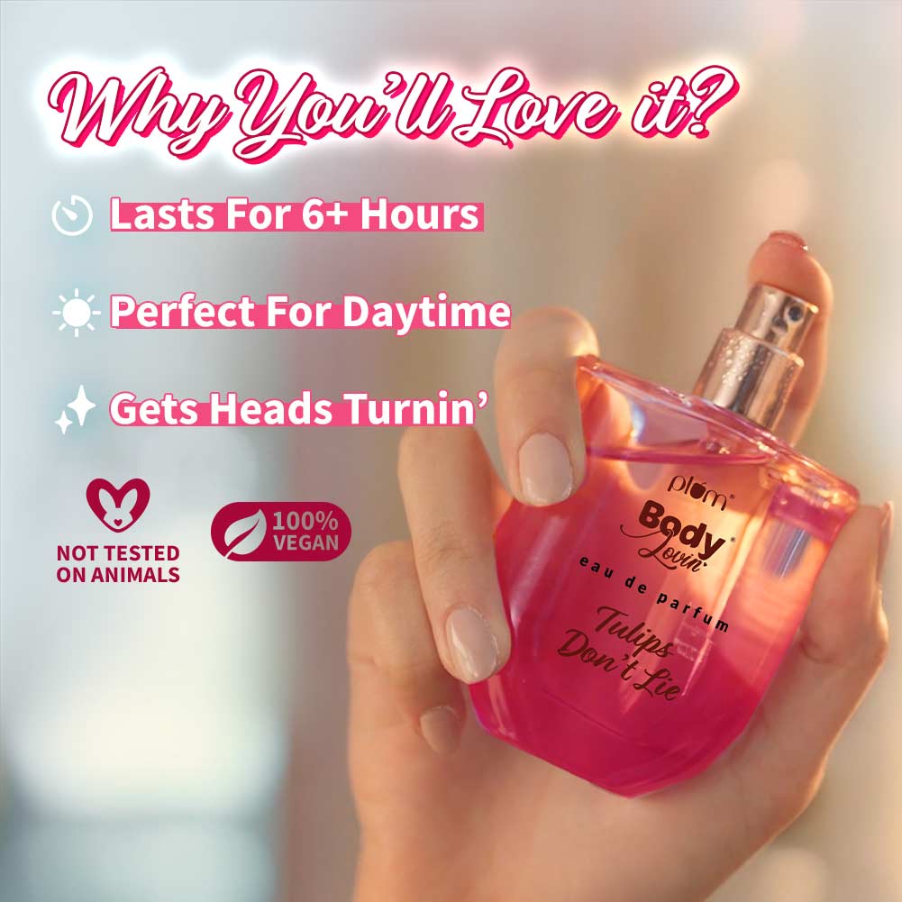 Tulips Don't Lie Eau De Parfum (Perfume) by Plum BodyLovin'