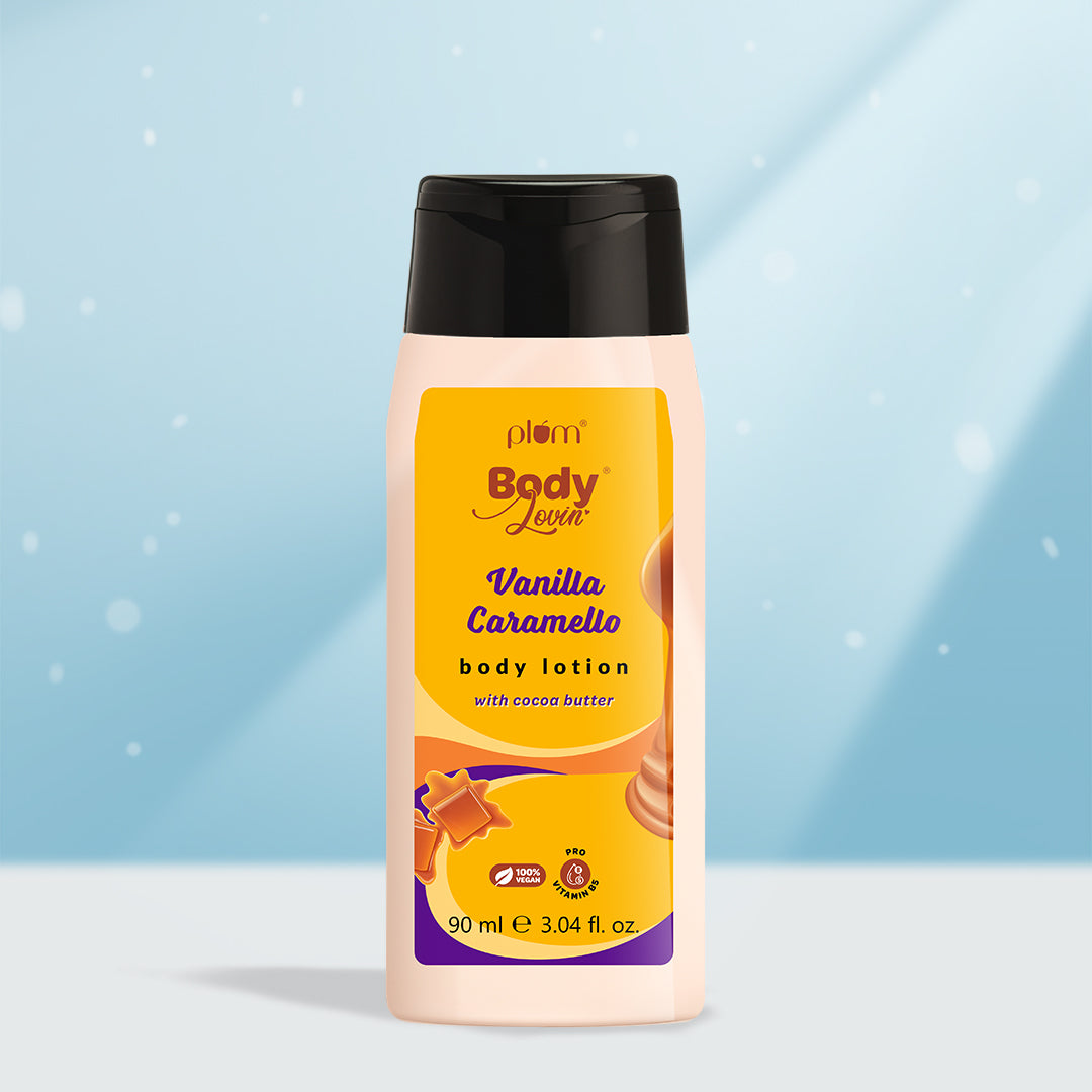 Vanilla Caramello Body Lotion by Plum BodyLovin | 90 ml