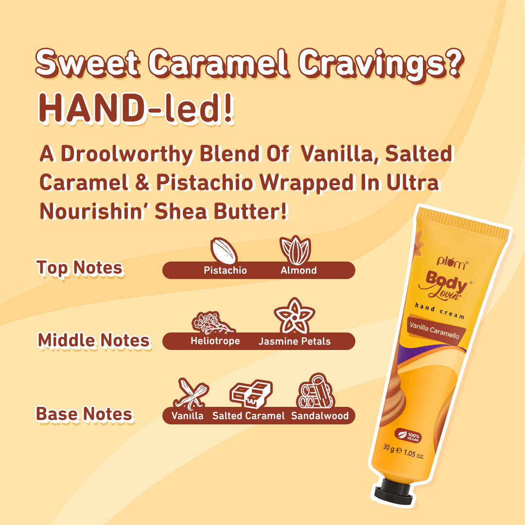 Vanilla Caramello Hand Cream by BodyLovin'