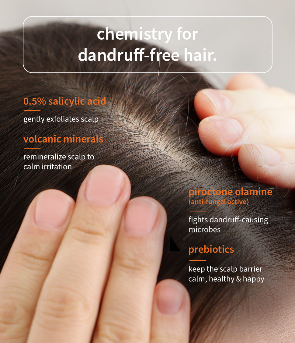 Anti-dandruff Shampoo With Volcanic Minerals