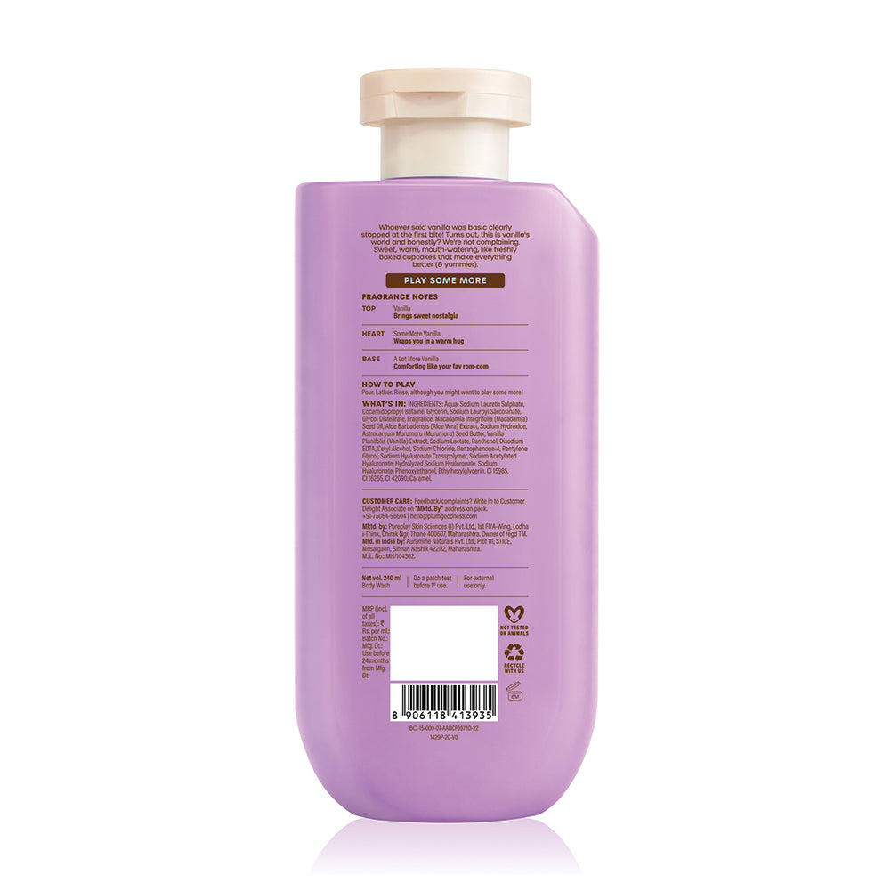 Vanilla Vibes Body Wash by BodyLovin'
