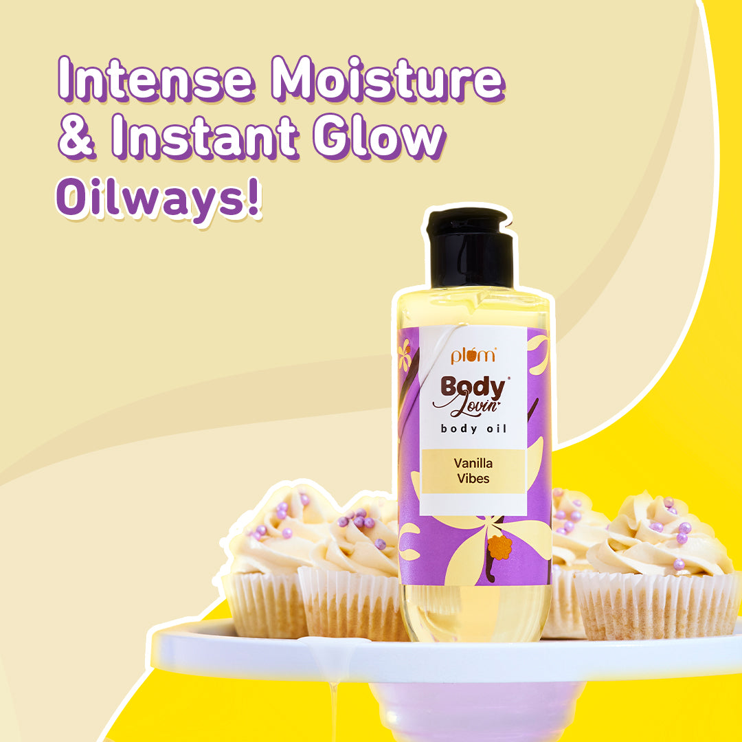 Vanilla Vibes Body Oil by Plum BodyLovin'