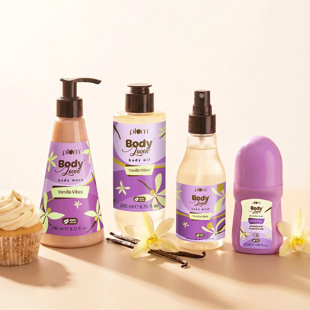 Best of Vanilla Vibes Bath & Body Bundle by BodyLovin'
