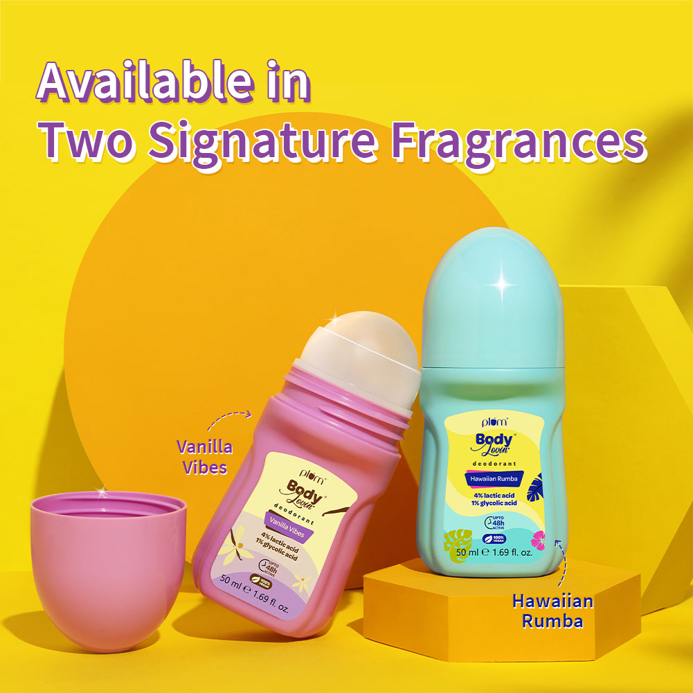 Vanilla Vibes Deodorant Roll On by Plum BodyLovin'