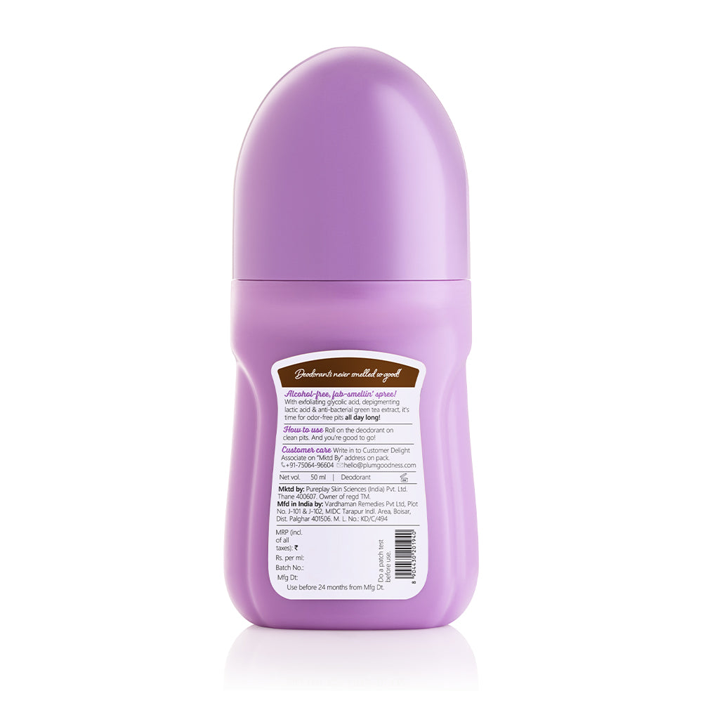 Vanilla Vibes Deodorant Roll On by Plum BodyLovin'