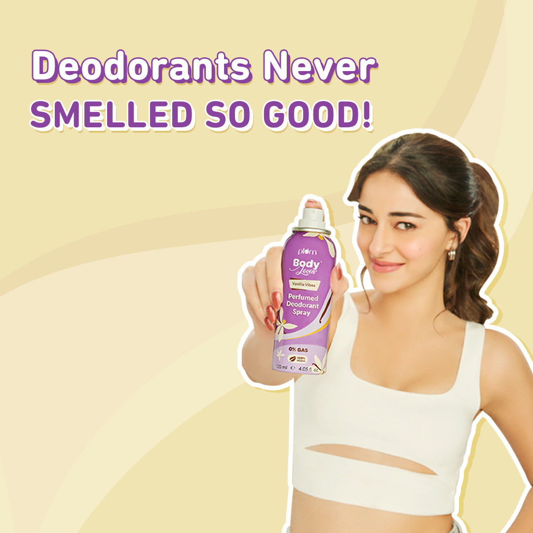Vanilla Vibes Perfumed Deodorant Spray by Plum BodyLovin'