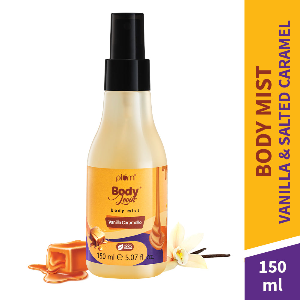 Vanilla Caramello Body Mist by Plum BodyLovin'