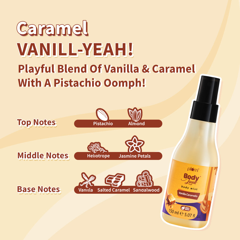Vanilla Caramello Bath & Body Bundle by BodyLovin'