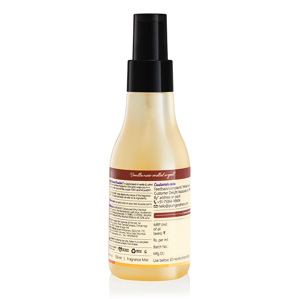 Vanilla Caramello Body Mist by Plum BodyLovin'