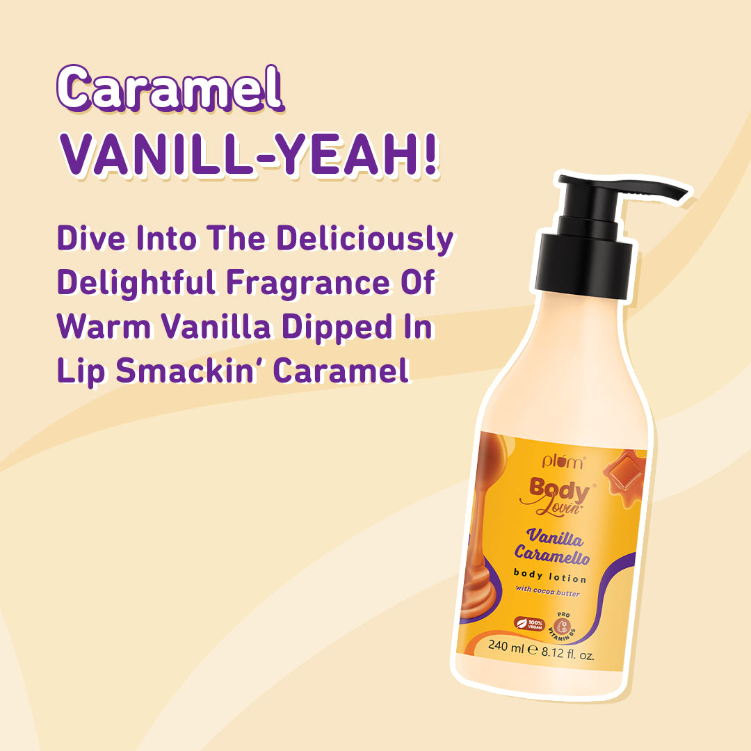 Vanilla Caramello Body Lotion by Plum BodyLovin'
