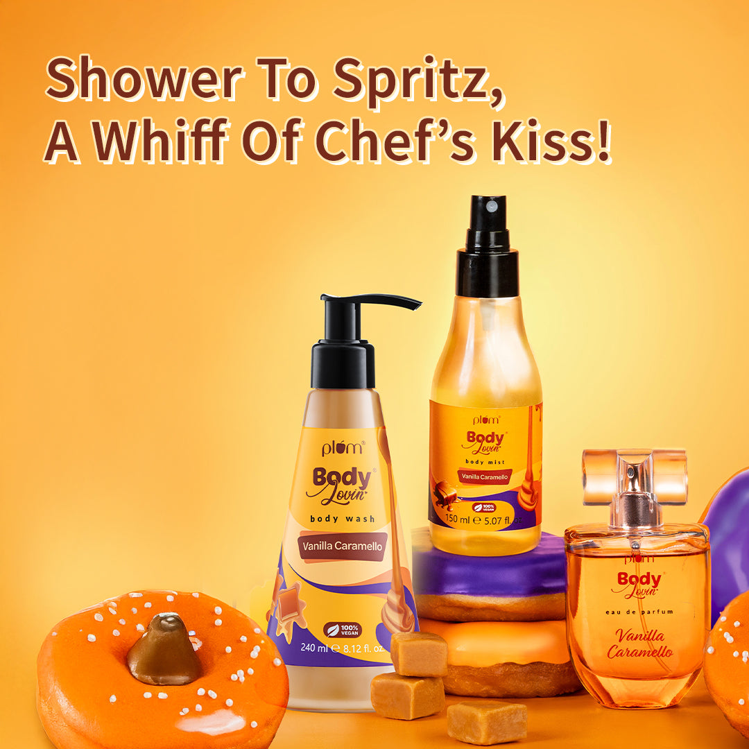 Vanilla Caramello Smell Delish Trio by BodyLovin'
