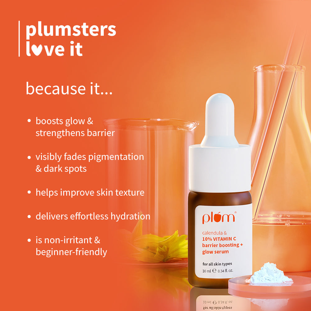 10% Vitamin C Barrier Boosting + Glow Serum with Calendula | 10ml