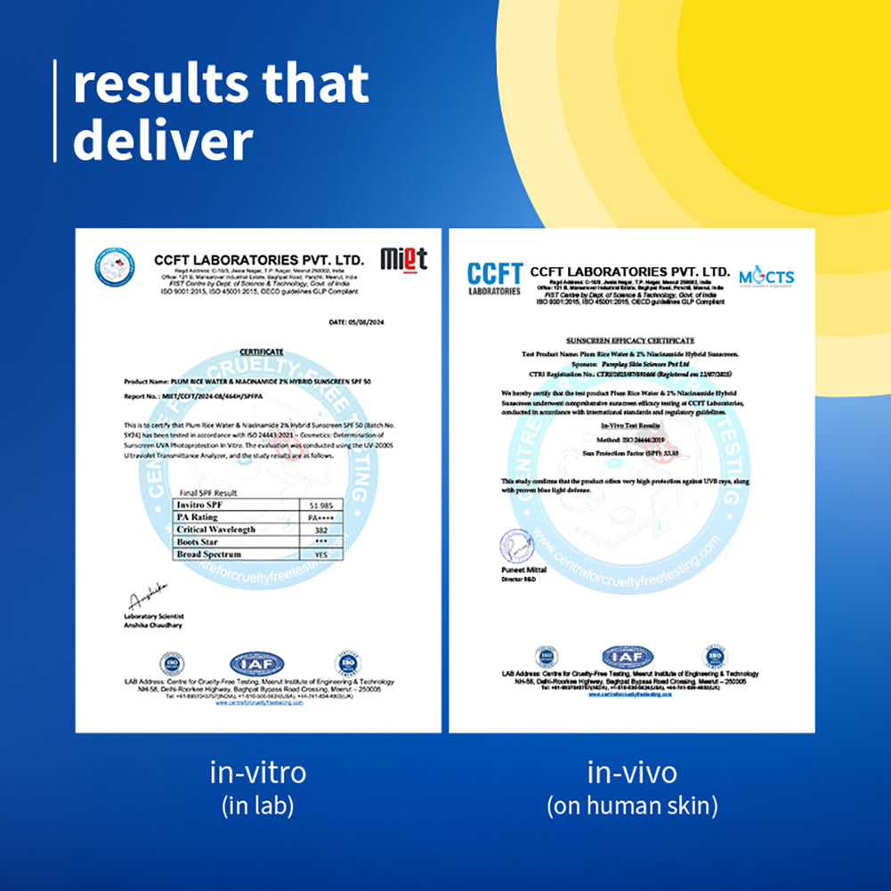 2% Niacinamide Sunscreen & Rice Water SPF 50 PA++++ Sunscreen