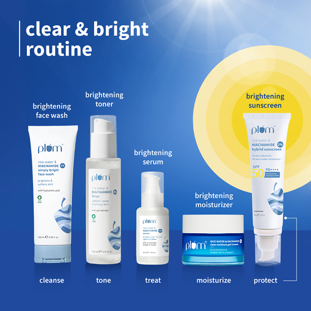2% Niacinamide Sunscreen & Rice Water SPF 50 PA++++ Sunscreen
