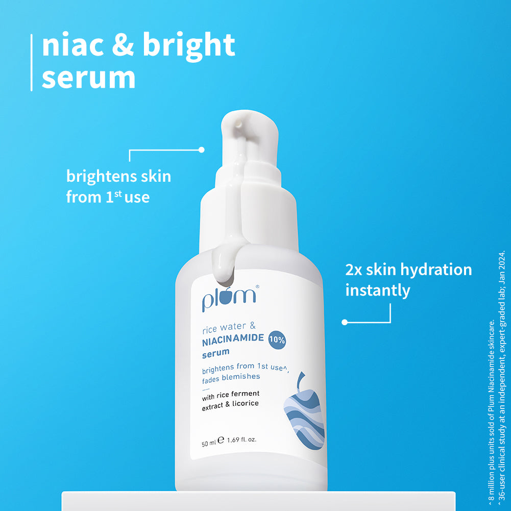 Niacinamide & Rice Water Brighten Up Combo