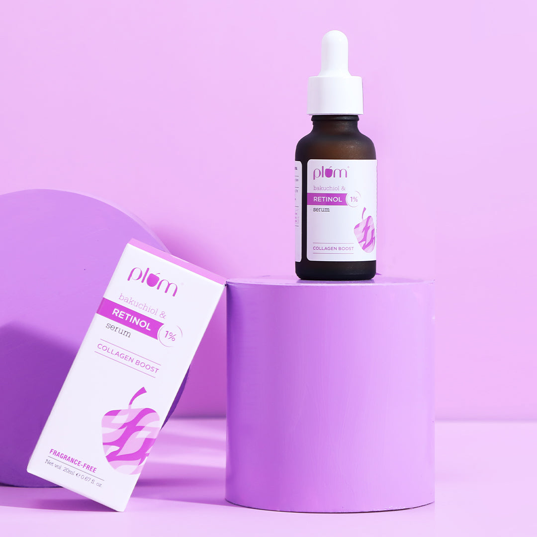 1% Retinol Serum for Face with Bakuchiol