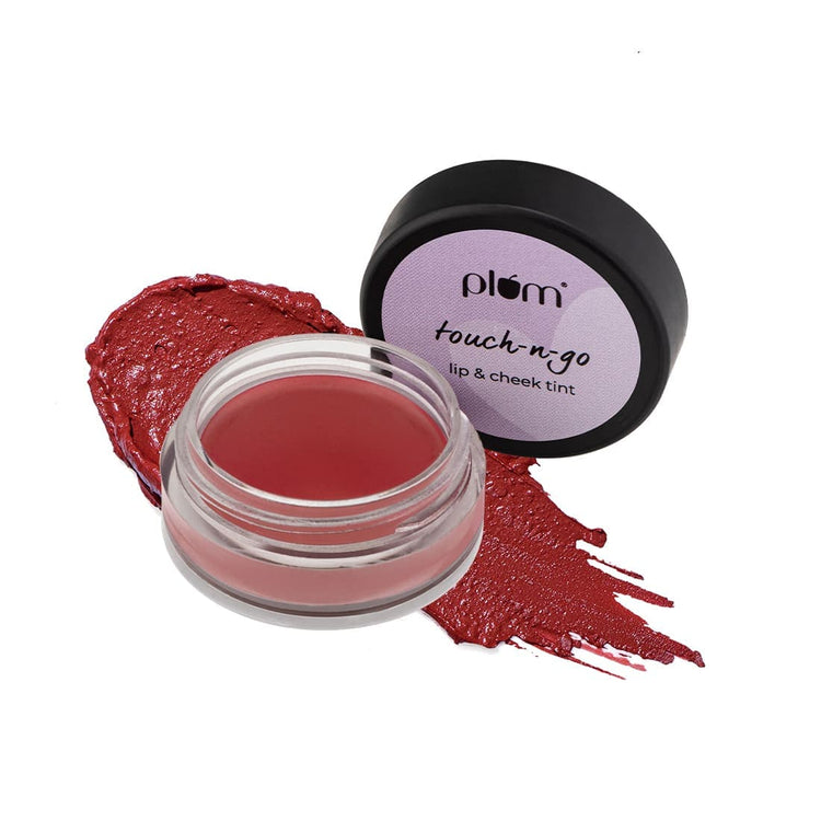 Touch-N-Go Lip & Cheek Tint | Highly Pigmented | Effortless Blending | 100% Vegan & Cruelty-Free