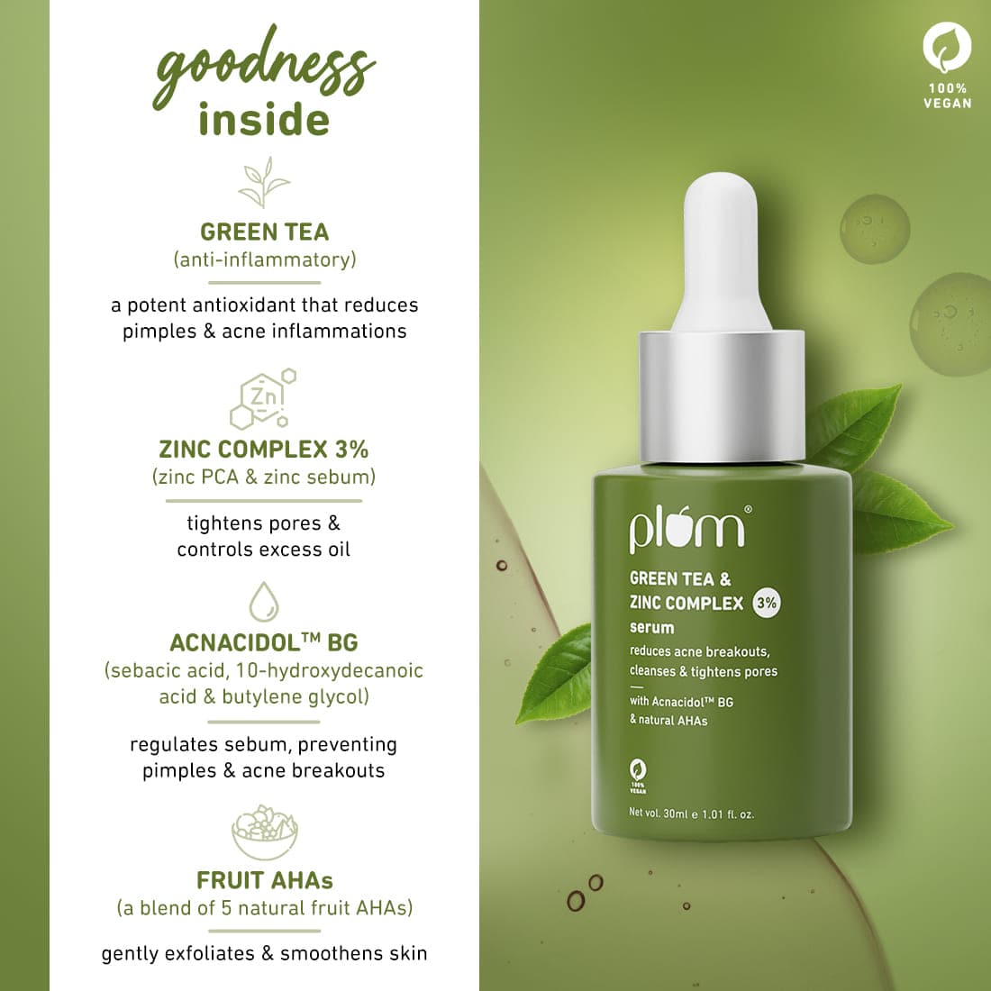 Plum Green Tea serum 3