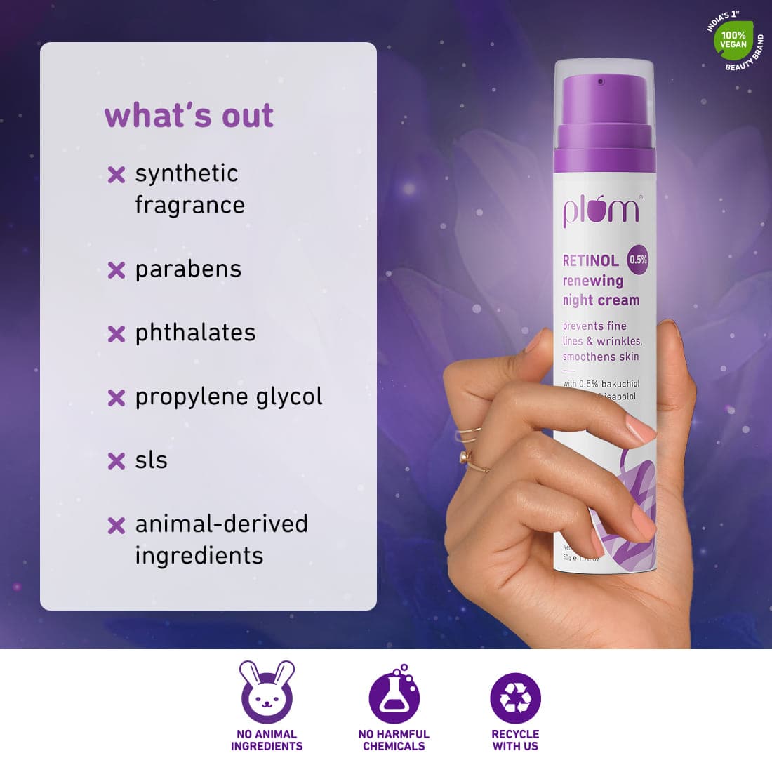 0.5% Retinol Anti-Aging Night Cream