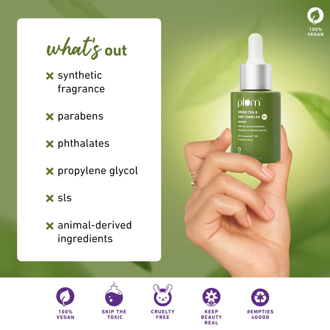 Plum Green Tea serum 7