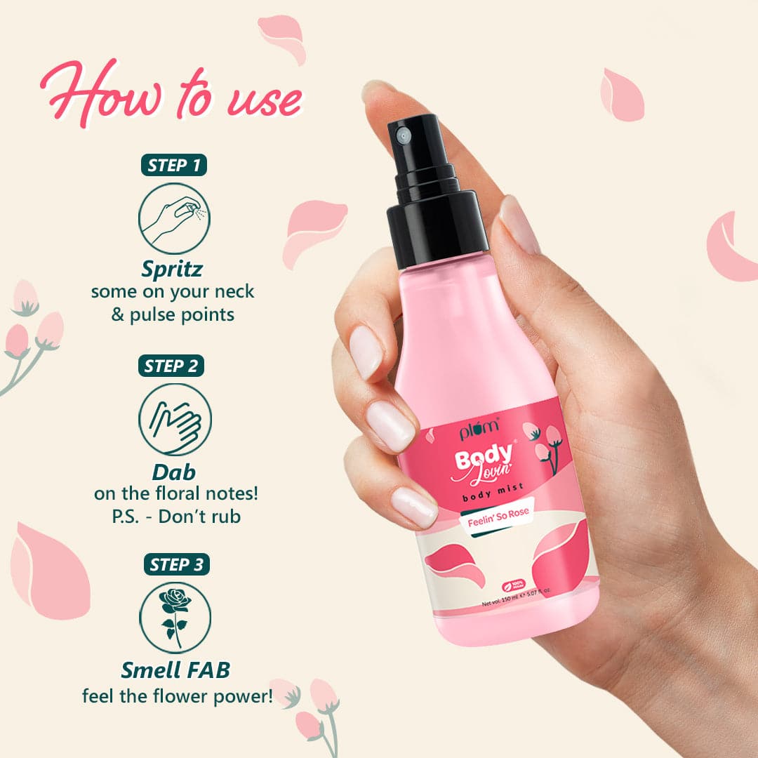 Feelin' So Rose Body Mist by Plum BodyLovin'