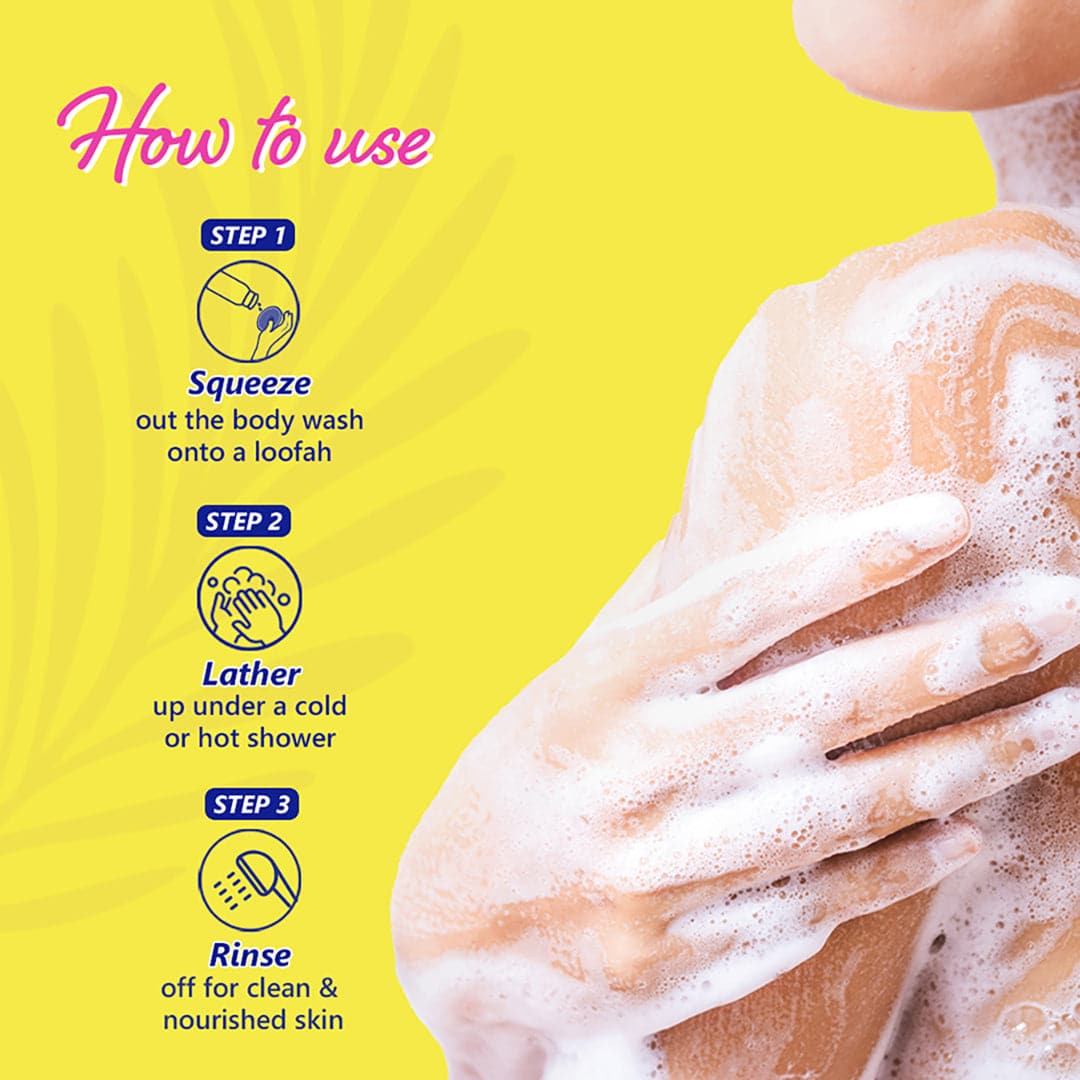 Plum BodyLovin' Hawaiian Rumba Shower Gel (100ml) | Body Wash | Travel-Friendly | Beachy Fragrance | Super-Lathering