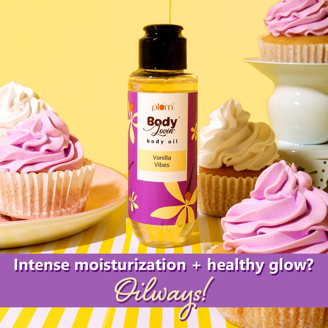 Vanilla Vibes Body Oil by Plum BodyLovin'