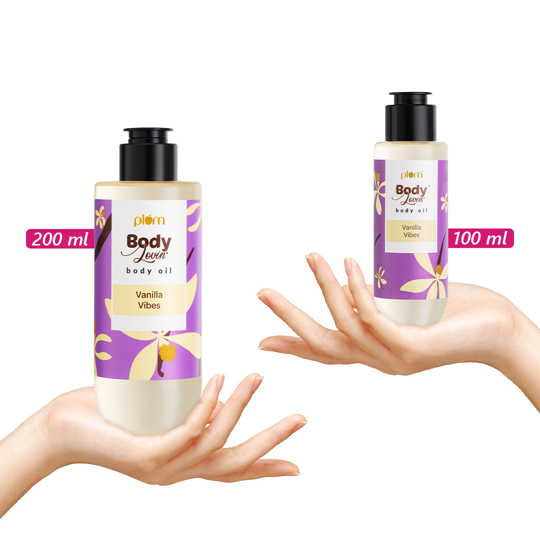 Vanilla Vibes Body Oil by Plum BodyLovin'