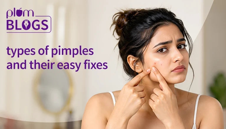 Types of pimples and their easy fixes