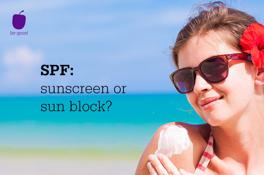 SPF: sunscreen or sun block? – Plum