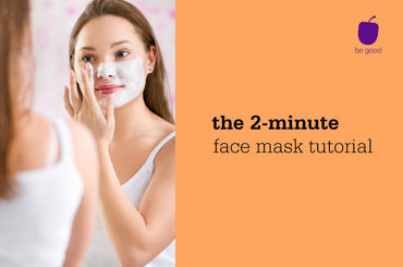 2-minute tutorials: Home facial with a clay mask