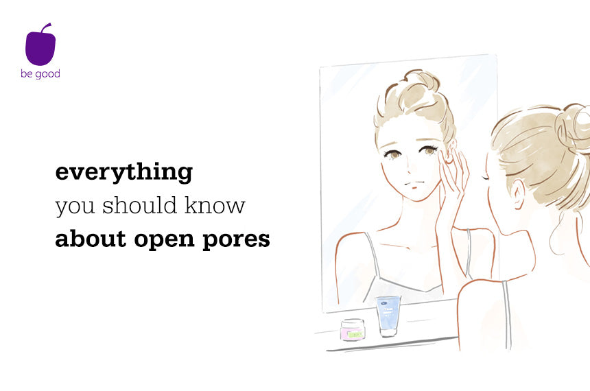 Can open pores on face be closed?