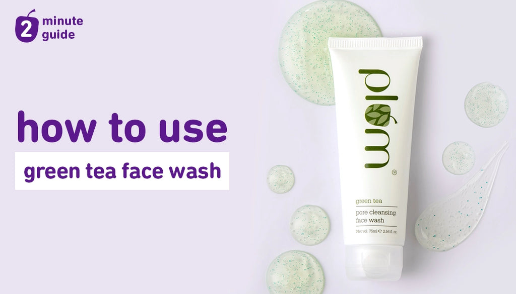 Using Face Washer Using best facial cleanser for oily skin