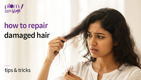 How to repair damaged hair