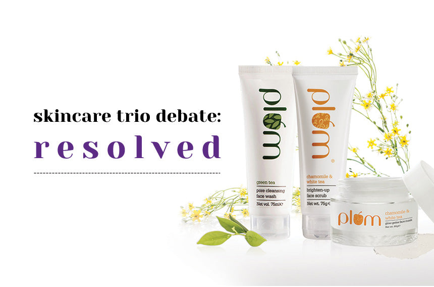 The trusted trio of skincare